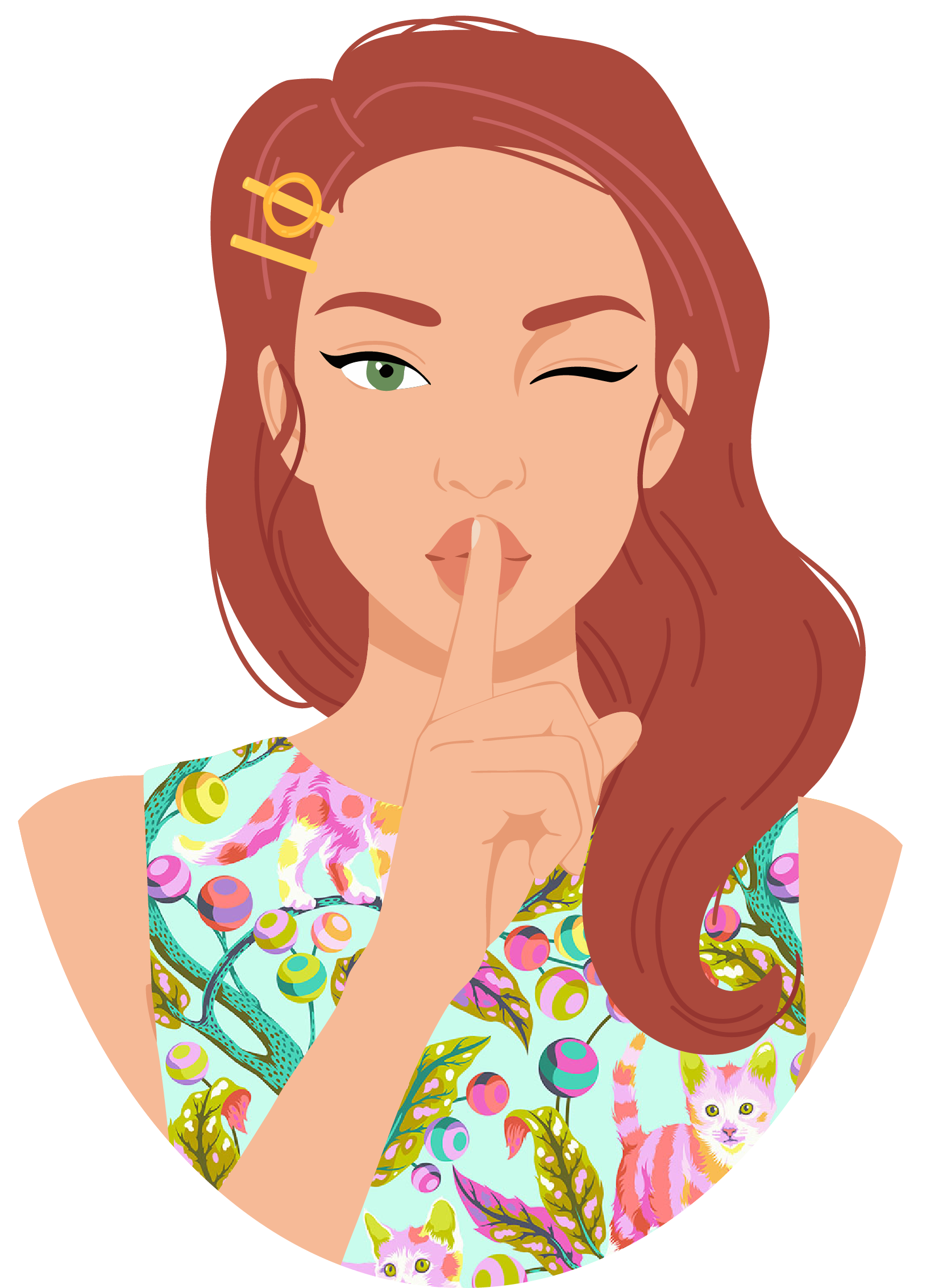 Guilty Quilter Mascot